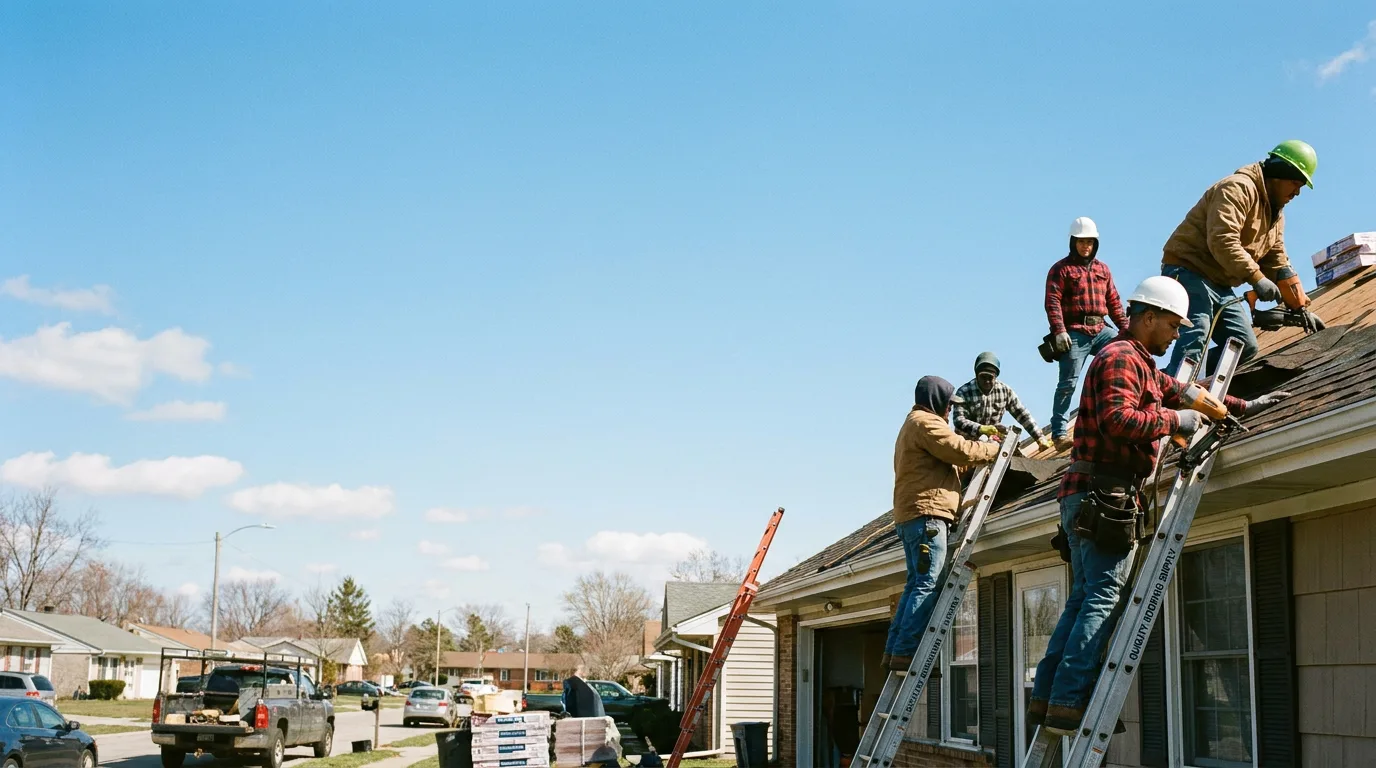 Roofing in Cerro Gordo, IL near me